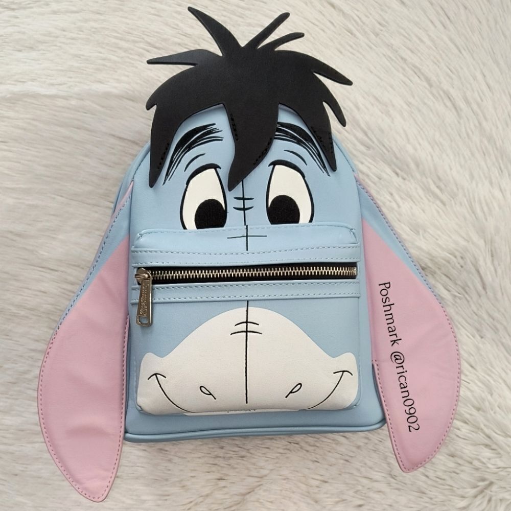 Loungefly Disney Winnie the Pooh Eeyore Cosplay Mini Backpack